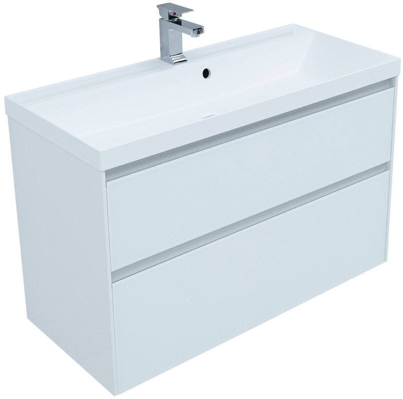 Мебель для ванной комнаты Aquanet Гласс 100