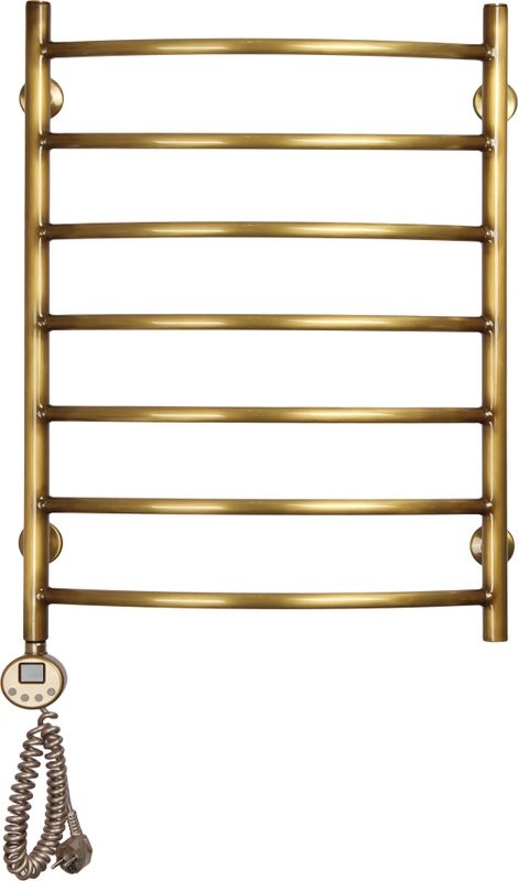 Полотенцесушитель электрический Domoterm Калипсо П7 50x70, античная бронза, L