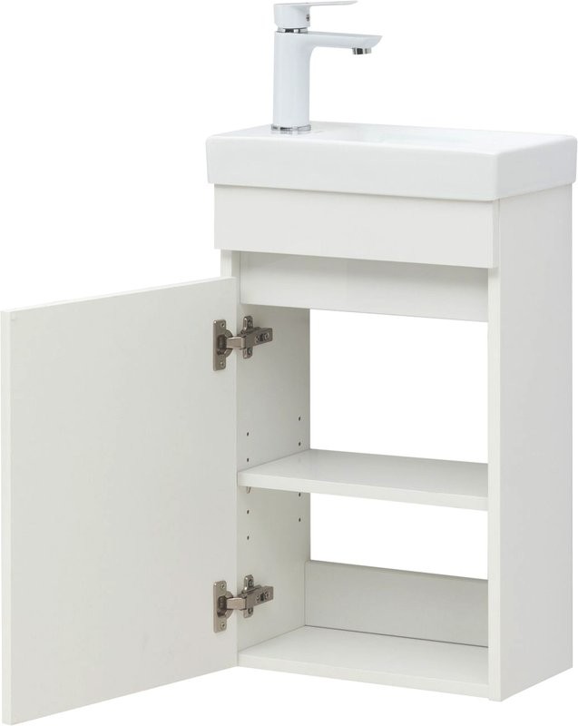 Тумба под раковину без столешницы Aquanet Вега 40 подвесная