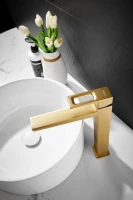 Смеситель для раковины BELZ B658 B11658-5 золото Смеситель для раковины BELZ B658 B11658-5 золото