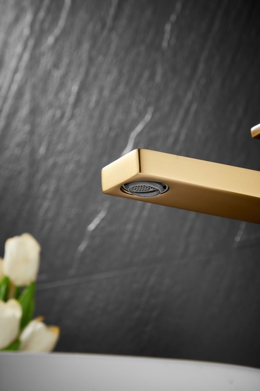 Смеситель для раковины BELZ B658 B11658-5 золото