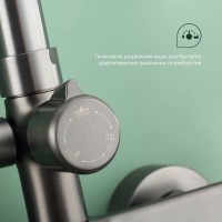 Душевая стойка Splenka S50 S50.24.09 графит Душевая стойка Splenka S50 S50.24.09 графит