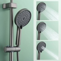 Душевая стойка Splenka S50 S50.24.09 графит Душевая стойка Splenka S50 S50.24.09 графит