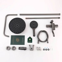 Душевая стойка Splenka S50 S50.24.09 графит Душевая стойка Splenka S50 S50.24.09 графит