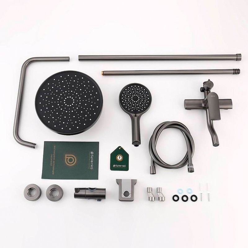 Душевая стойка Splenka S50 S50.24.09 графит