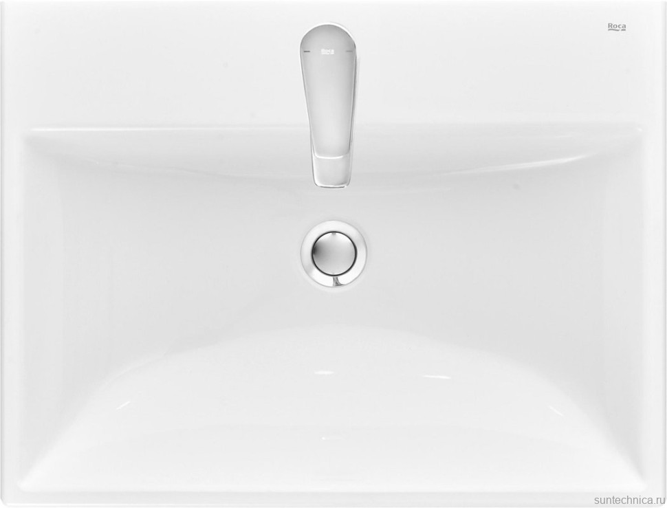 Тумба с раковиной Roca Ona 60 зеленая матовая