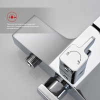 Смеситель для ванны Raglo R01.22, хром Смеситель для ванны Raglo R01.22, хром