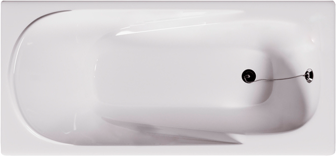 Чугунная ванна Goldman Elegant 200x85 см, встраиваемая, на ножках