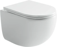 Комплект Унитаз подвесной Ceramicanova UP Rimless CN4007 белый + Инсталляция TECE Base 9400413 4 в 1 с кнопкой смыва