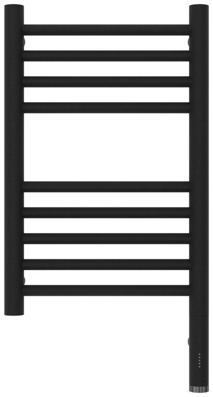 Полотенцесушитель электрический Сунержа Богема 3.1 15-6005-5030 60x35 см, подключение справа, темный титан муар, лесенка