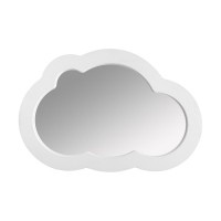 Зеркало AQUATON Каспер Облако 77x52 белое матовое