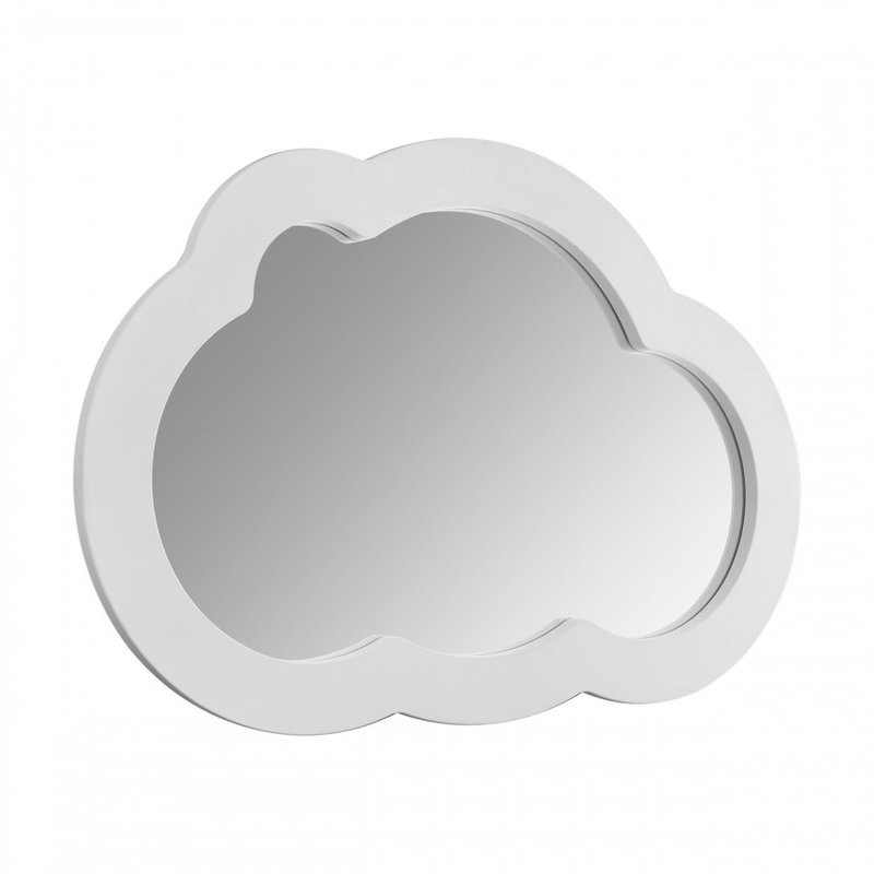 Зеркало AQUATON Каспер Облако 77x52 белое матовое