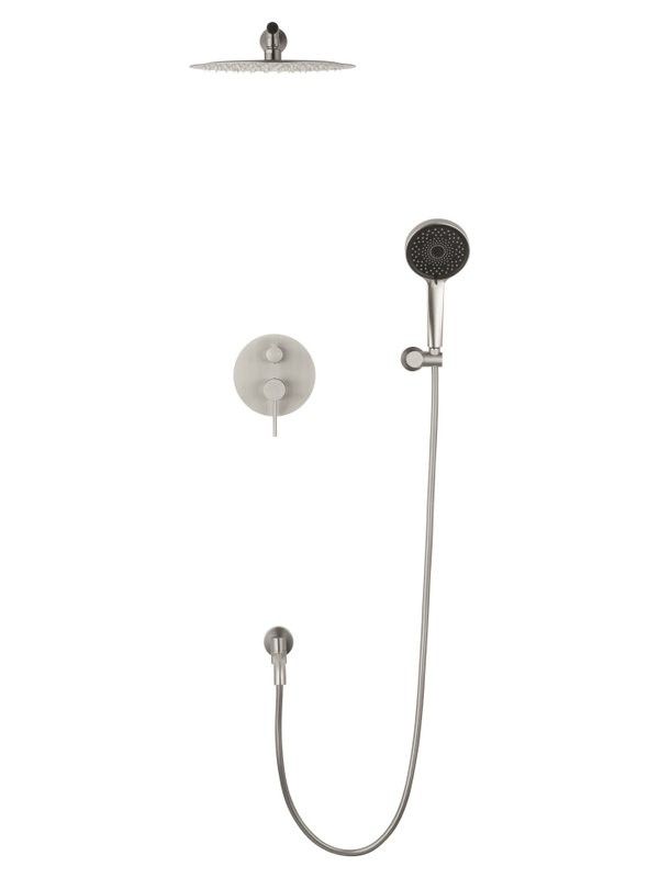 Душевой комплект Wonzon & Woghand Stick WW-88939017-BN С ВНУТРЕННЕЙ ЧАСТЬЮ, брашированный никель