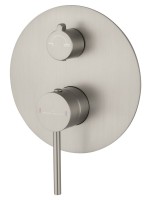 Душевой комплект Wonzon & Woghand Stick WW-88939017-BN С ВНУТРЕННЕЙ ЧАСТЬЮ, брашированный никель