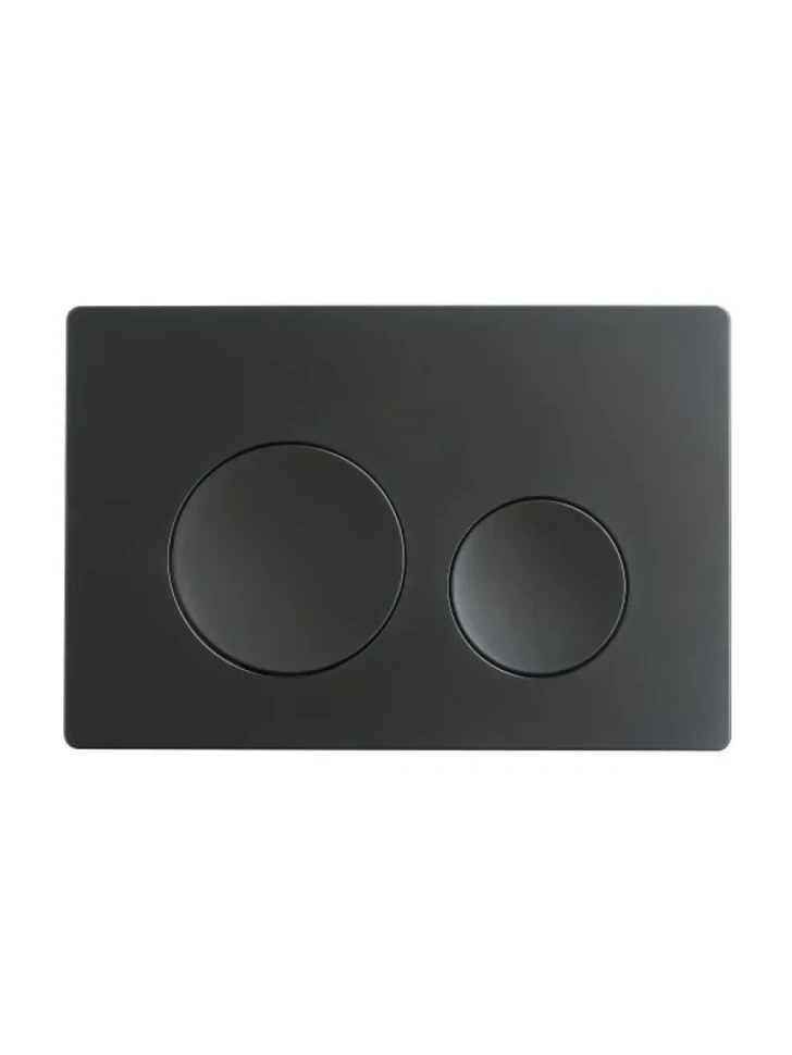 Комплект Agger ATI04100+APB144 Унитаз подвесной безободковый, с микролифтом + Система инсталляции + Кнопка смыва матовая черная