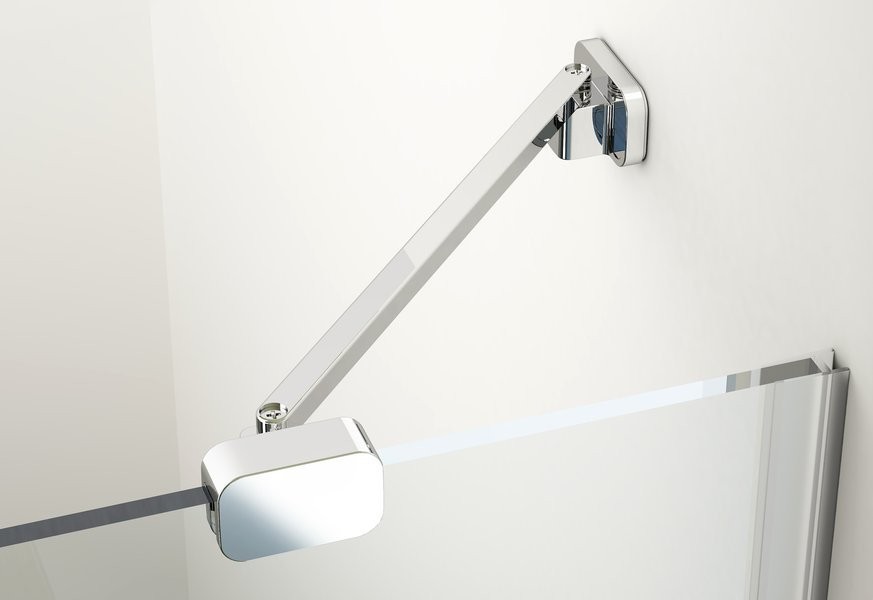 Душевой уголок Ravak Brilliant BSDPS+B SET L 80х80 Transparent, профиль хром