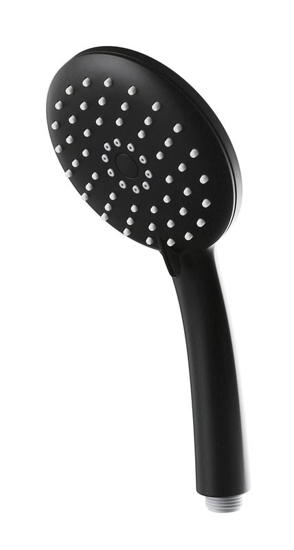 Душевая лейка Sancos Lotus SC6003MB черный матовый 3 режима