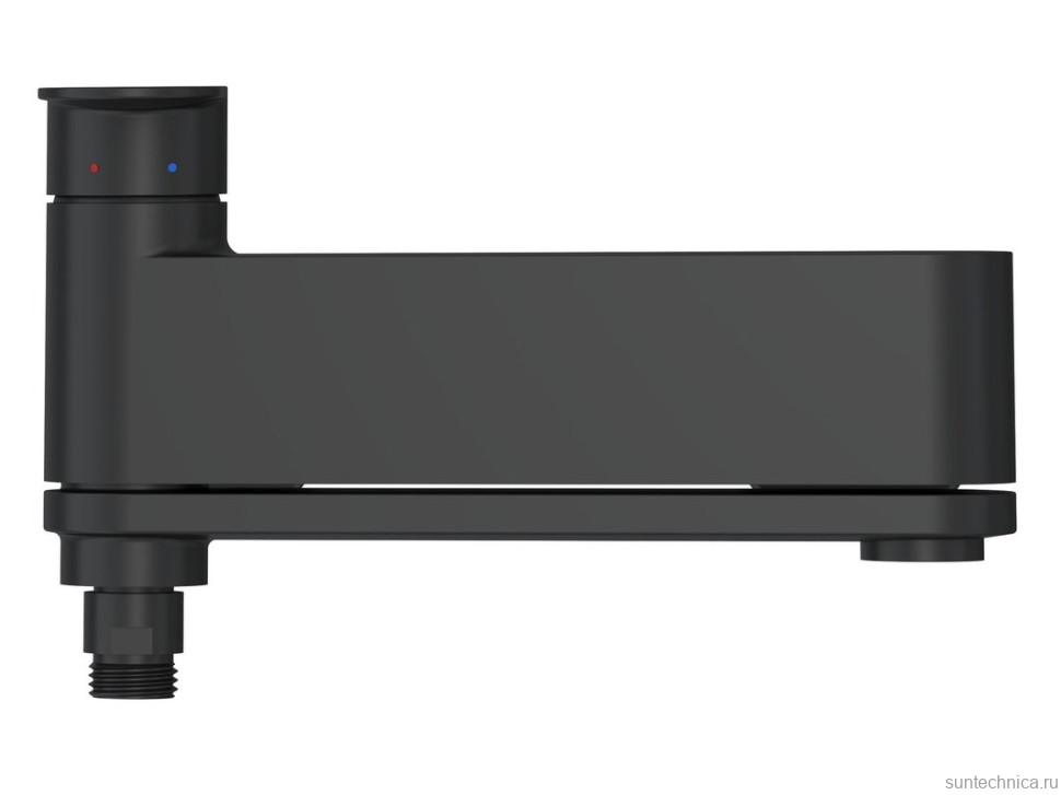 Смеситель для ванны с душем Ravak Chrome II CR II 022.00BL матовый черный