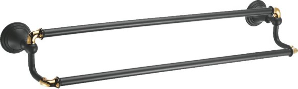 Полотенцедержатель Fixsen Luksor FX-71602B двойной