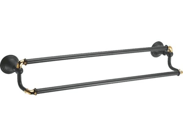 Полотенцедержатель Fixsen Luksor FX-71602B двойной