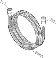 Душевой шланг AM.PM F0400364 Душевой шланг AM.PM F0400364