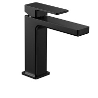 Смеситель для раковины AQUAme Savona 125 матовый черный AQM6810MB Смеситель для раковины AQUAme Savona 125 матовый черный AQM6810MB