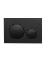 Кнопка смыва для унитаза BelBagno BB-17C-NERO.M пластик, цвет матовый черный Кнопка смыва для унитаза BelBagno BB-17C-NERO.M пластик, цвет матовый черный
