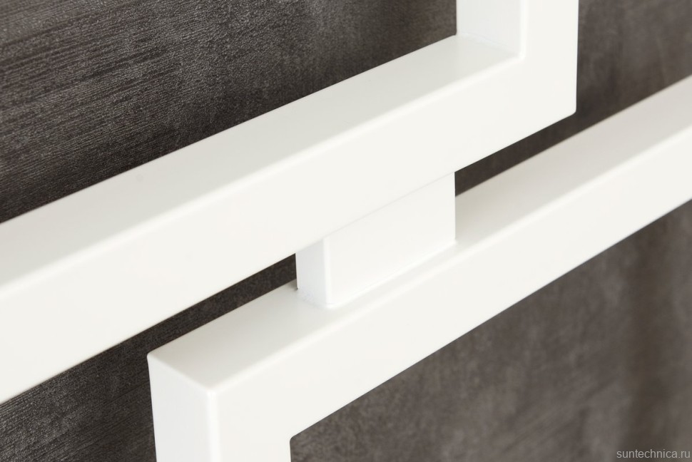 Полотенцесушитель электрический Сунержа Этюд ES 30-0846-1050 105x50 см, подключение слева, матовый белый