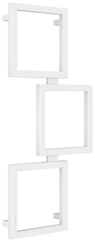 Полотенцесушитель электрический Сунержа Этюд ES 30-0846-1050 105x50 см, подключение слева, матовый белый