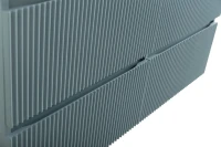 Мебель для ванной комнаты BelBagno Uno 120 подвесная, 4 ящика, матовая голубая