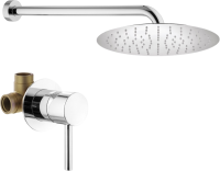 Душевой комплект Plumberia Selection Ixo KITXO01CRKING С ВНУТРЕННЕЙ ЧАСТЬЮ, хром