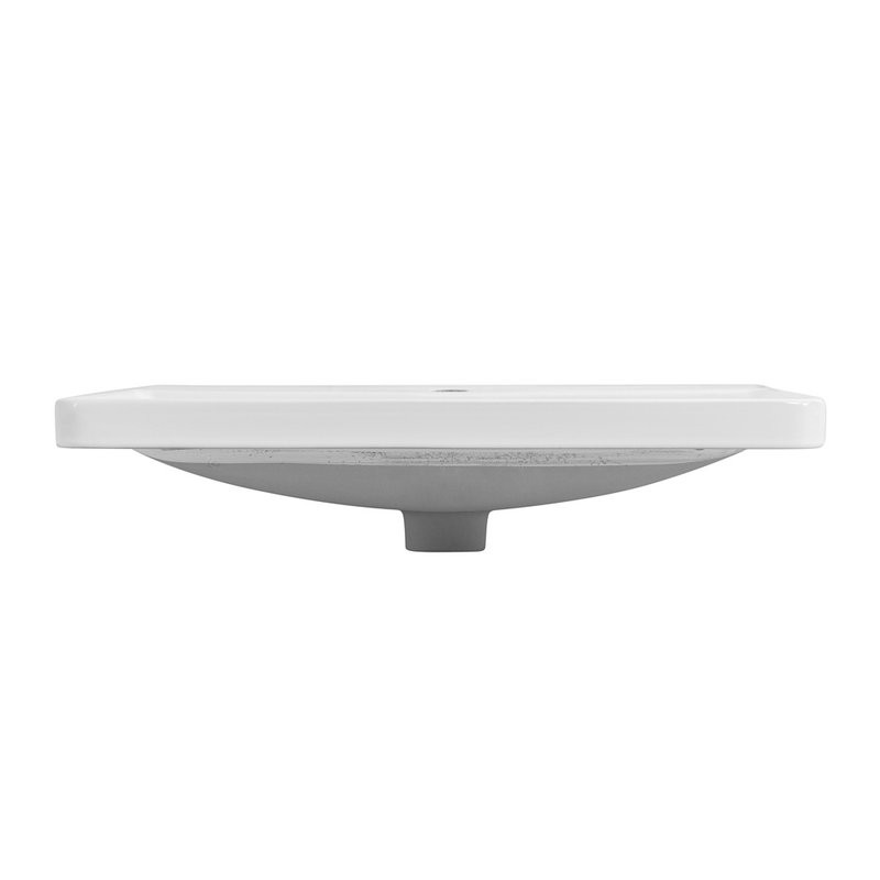 Тумба с раковиной BelBagno Due 60 bianco lucido