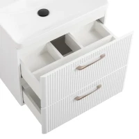 Тумба с раковиной BelBagno Due 60 bianco lucido Тумба с раковиной BelBagno Due 60 bianco lucido