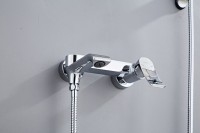 Смеситель для ванны с душем Haiba HB60553 хром Смеситель для ванны с душем Haiba HB60553 хром