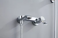 Смеситель для ванны с душем Haiba HB60553 хром Смеситель для ванны с душем Haiba HB60553 хром
