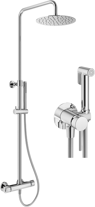 Комплект для ванной Plumberia Selection Ixo KITZXO6302CR хром