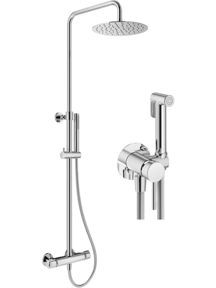 Комплект для ванной Plumberia Selection Ixo KITZXO6302CR хром