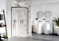 Душевой уголок Radaway Idea Black PDD 80х80