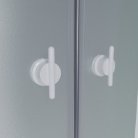 Душевая кабина Niagara Promo P110/80/40L/MT/BK 110х80 см, без крыши, L