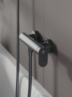 Смеситель для душа Agger Sweet A2720055 оружейная сталь матовая