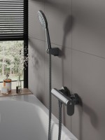 Смеситель для душа Agger Sweet A2720055 оружейная сталь матовая