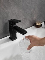 Смеситель для раковины Haiba HB10831-7 черный