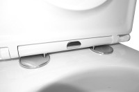 Унитаз-компакт напольный AZARIO Grado AZ-2141 UQ1 глянцевый белый