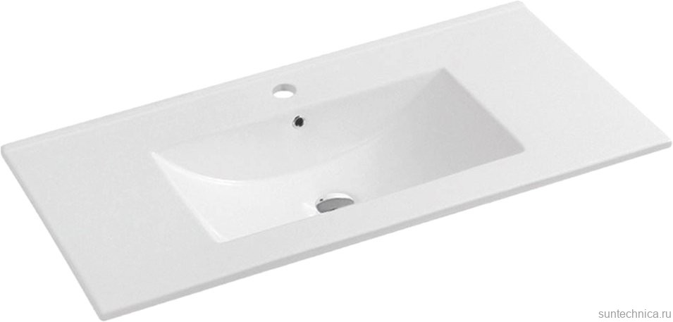 Тумба с раковиной Vincea Gio 100 натуральный дуб