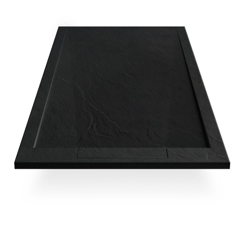 Поддон для душа Esbano LX ESP-LX100B 100х100 см, матовый черный