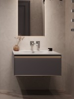 Смеситель для раковины Vincea Puro VBFW-5P01CH С ВНУТРЕННЕЙ ЧАСТЬЮ, хром