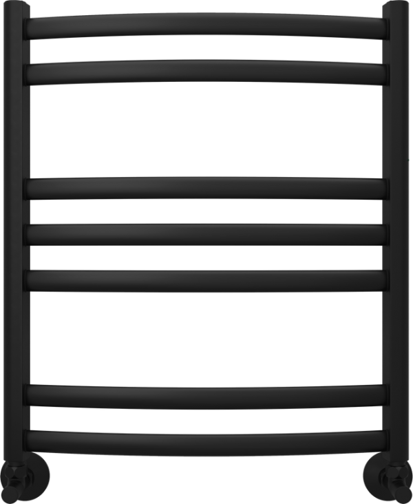 Полотенцесушитель водяной AQUATEK Лугано П7 50x60 черный муар