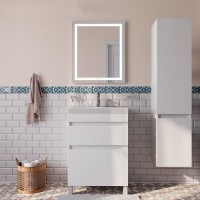 Мебель для ванной комнаты IDDIS Zodiac 60 напольная, с ящиками