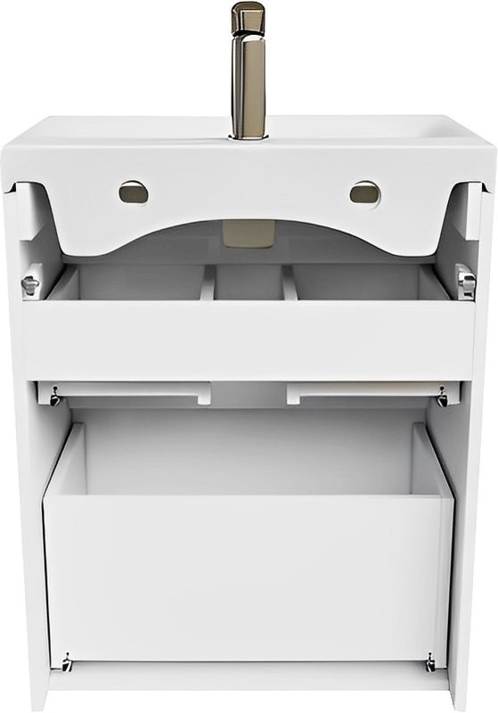 Мебель для ванной комнаты IDDIS Zodiac 60 напольная, с ящиками