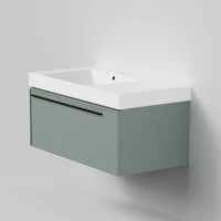 Тумба с раковиной La Fenice Elba 90 подвесная, grigio, раковина Cubo 90 L